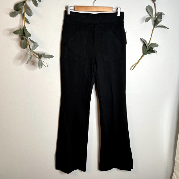 Anthropologie Pants - NWT Maeve Black Kick Flare Pants